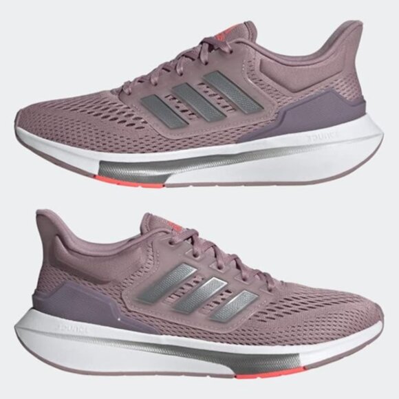 Adidas Eq21 Run Running Shoe in Magic Mauve - Size 8 - Picture 1 of 13